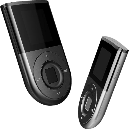 D'CENT Biometric hardware wallet - Keep your cryptocurrency secure 